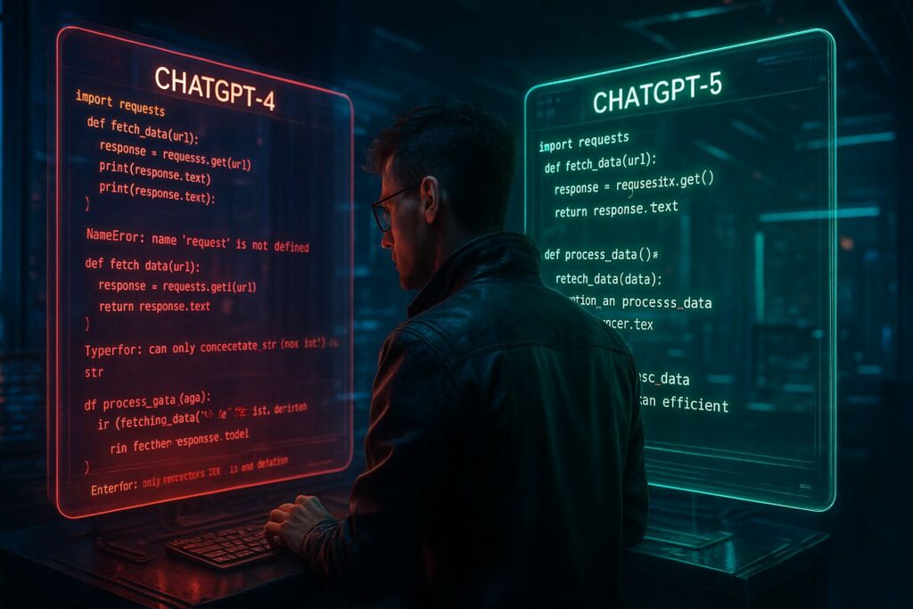 chatgpt-4 vs 5