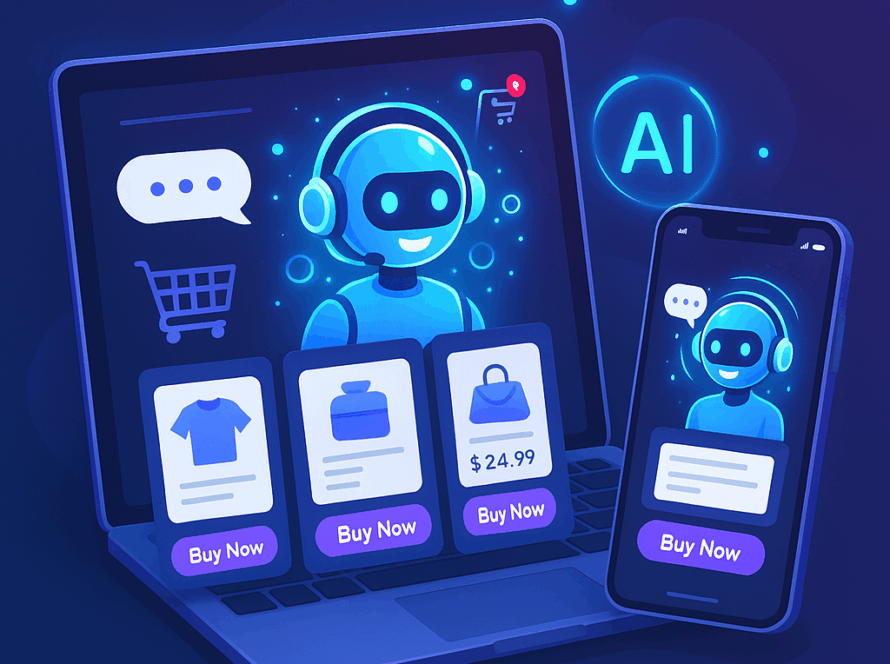 how to integrate ai chatbots in an online store