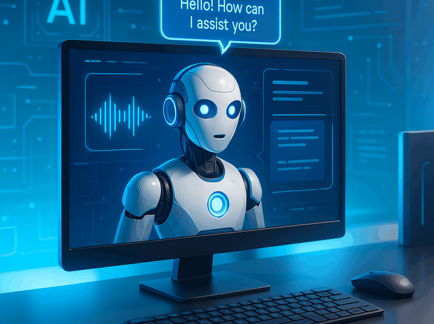 create your own custom chatbot with character ai and voice, ai chatbot development service